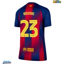 Barcelona Jules Kounde #23 Hjemmedrakt Dame 2025-26 Kortermet